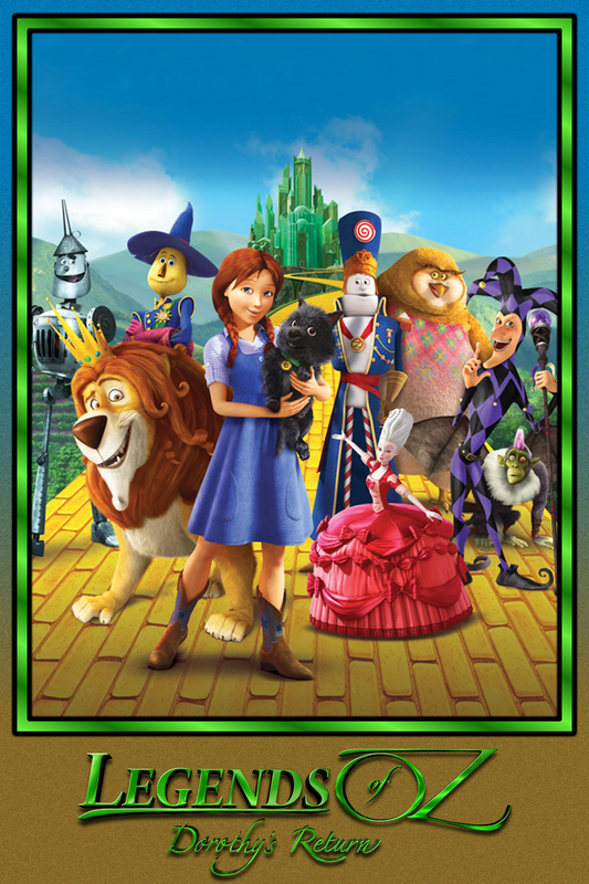 Legends of Oz: Dorothy's Return 2014 24x36 Poster Animated Musical Adventure - PosterFire.com