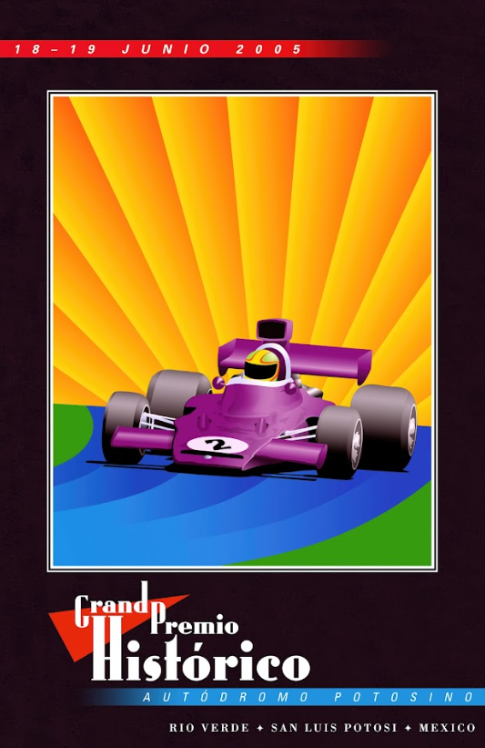 Grand Premio 2005 Car Racing Poster 24x36 – F1 Motorsport Art, Vintage Racing De - PosterFire.com