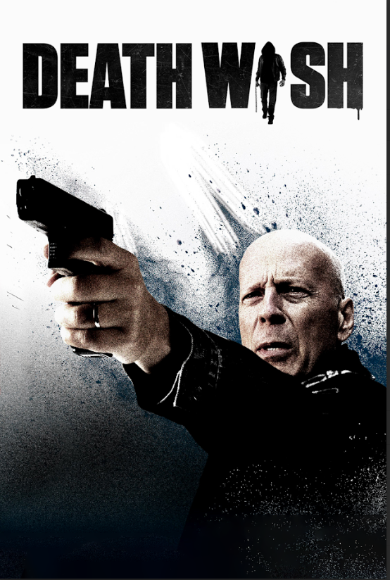 Death Wish (2018) 24x36 Poster Bruce Willis Action Thriller Remake Retro Artwork - PosterFire.com