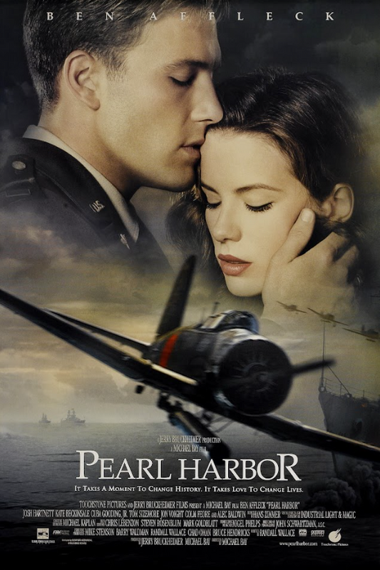 Pearl Harbor 2001 Poster 24x36 - Action Drama WWII Film Ben Affleck Art - PosterFire.com