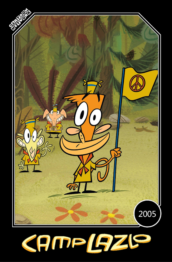 Camp Lazlo 2005 Poster 24x36 - Cartoon Network, Animated Series Fun