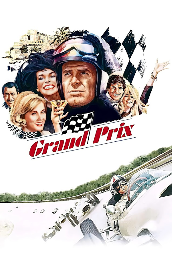 Grand Prix (1966) Poster 24x36 – Iconic Motorsport Art, Classic Racing Movie Dec