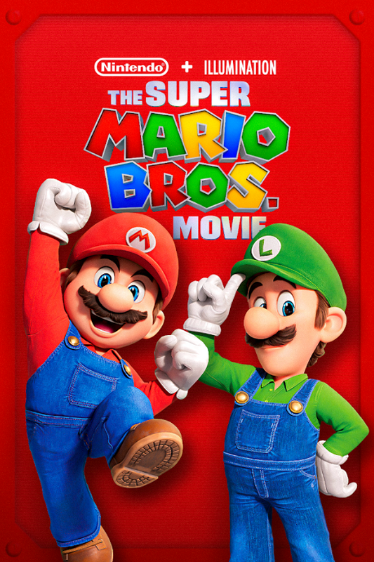 The Super Mario Bros Movie 2023 Poster 24x36 - Animated Adventure Comedy Iconic