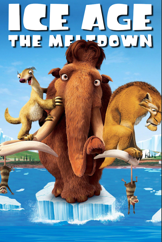 Ice Age: The Meltdown 2006 Poster 24x36 - Manny Sid Diego Epic Adventure