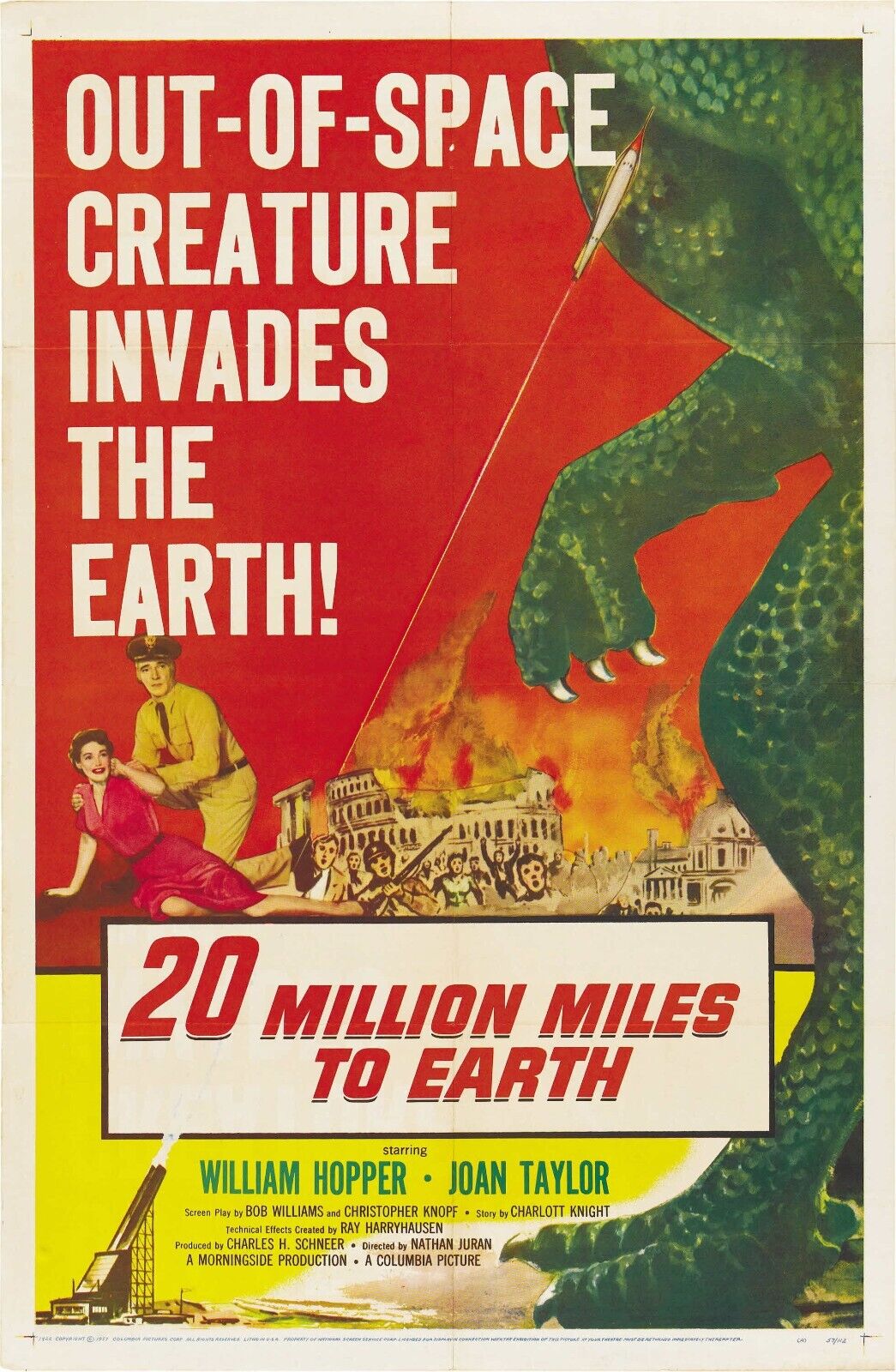 Alien Encounter 20 Million Miles to Earth 02 Movie Poster