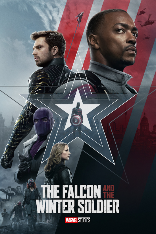 The Falcon and the Winter Soldier 2021 Poster 24x36 Marvel Action Art - PosterFire.com