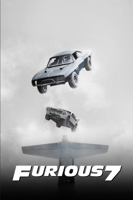 Furious 7 2015 Poster 24x36 - High-Octane Action, Vin Diesel and Paul Walker - PosterFire.com