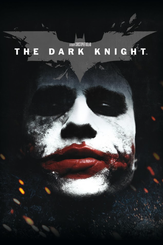 The Dark Knight 2008 Poster 24x36 - Heath Ledger Joker Batman Thriller - PosterFire.com