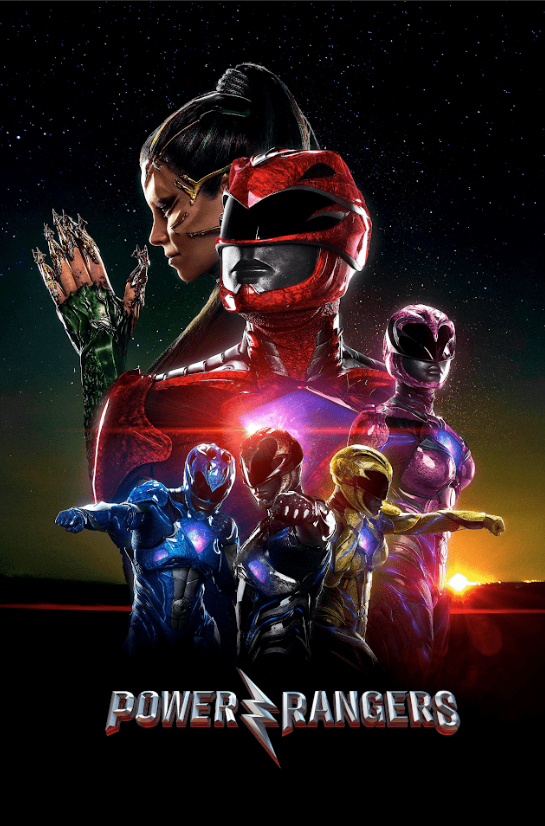 Power Rangers 2017 Movie Poster 24x36 Action Sci-Fi Superhero Reboot - PosterFire.com