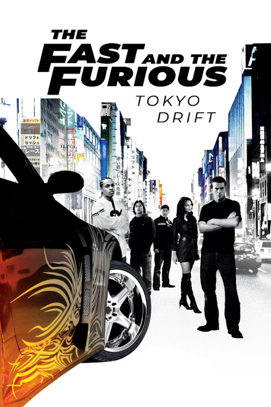 The Fast and the Furious: Tokyo Drift 2006 Poster 24x36 Action Racing Art - PosterFire.com