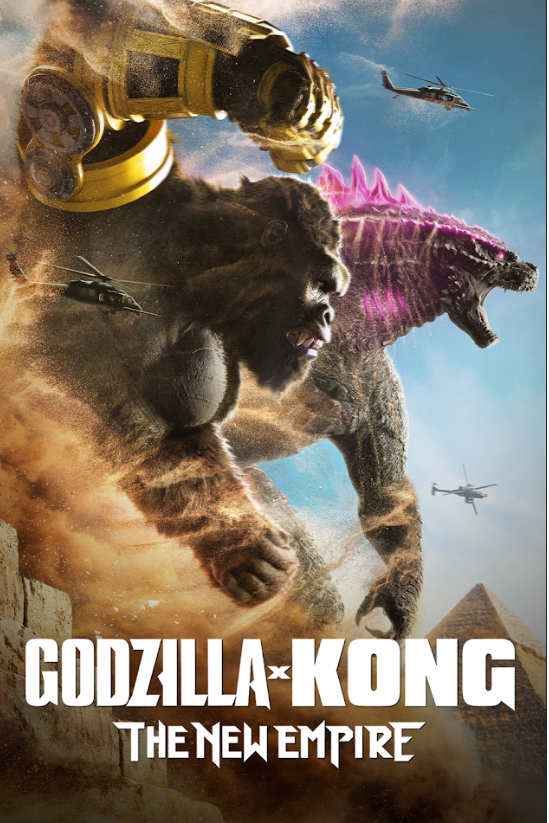 Godzilla x Kong: The New Empire 2024 Movie Poster 24x36 - Epic Kaiju Showdown - PosterFire.com