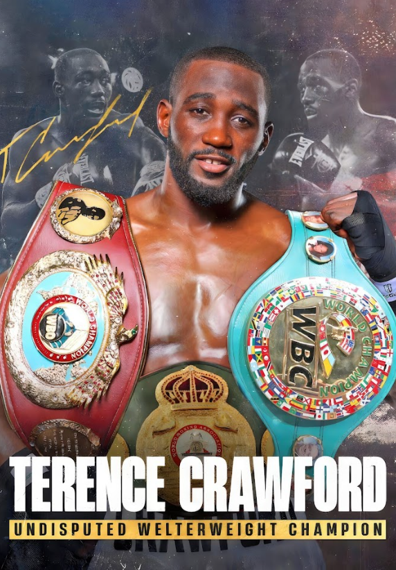 Terence Crawford Poster 24x36 - Undefeated Champion, Pound-for-Pound King - PosterFire.com