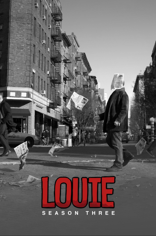 Louie (2010) - Season 3 Poster 24x36 Comedy Series, Louis C.K., Hilarious