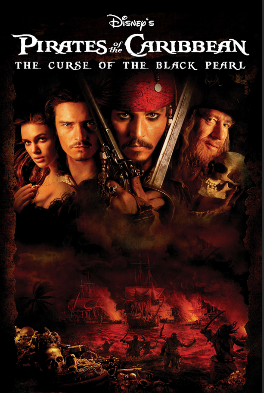 Pirates of the Caribbean: The Curse of the Black Pearl (2003) Poster 24x36 Swash - PosterFire.com