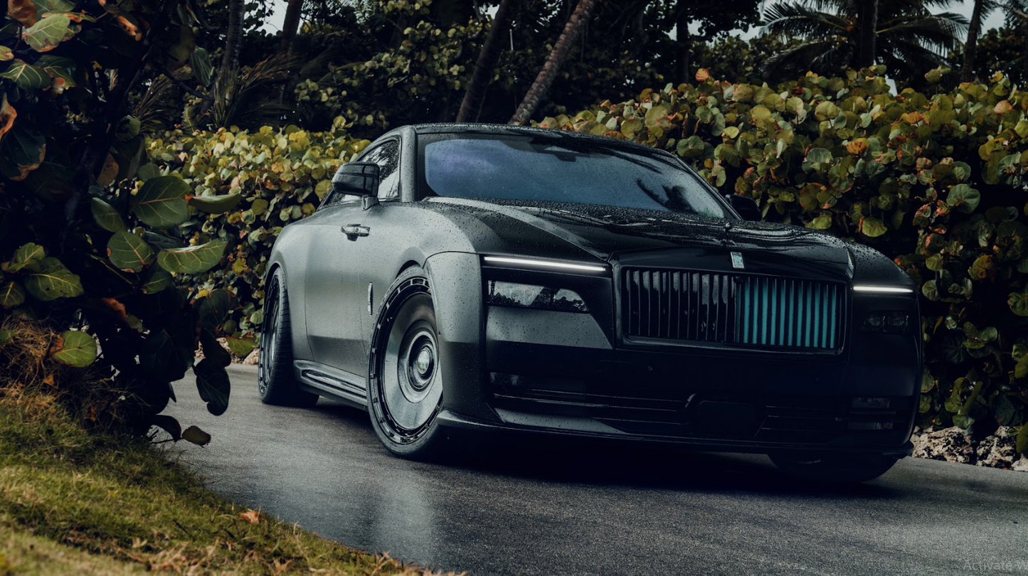 Rolls-Royce Spectre Poster 24x36 Luxury Electric Coupe Elegant Design Artwork - PosterFire.com