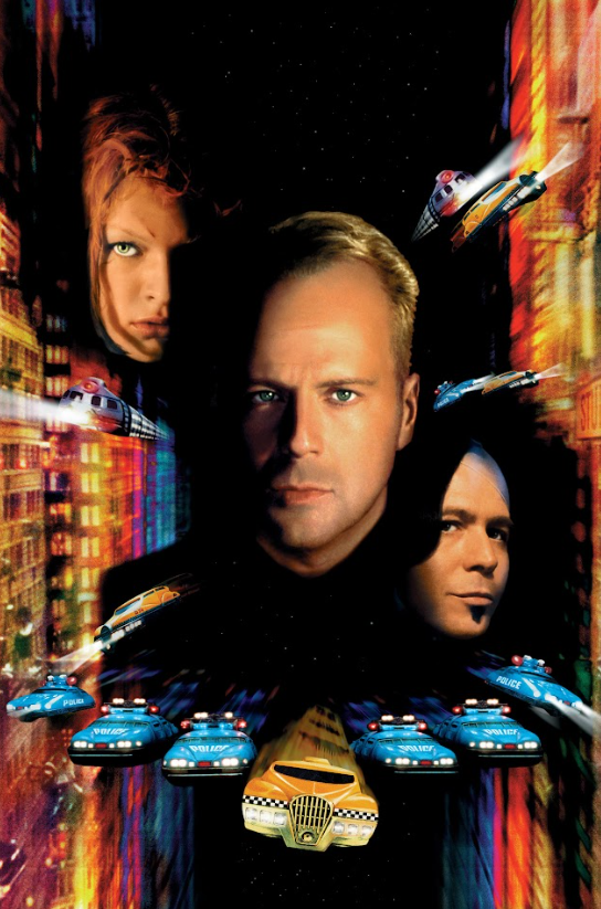 The Fifth Element 1997 Poster 24x36 Bruce Willis Milla Jovovich Sci-Fi Adventure - PosterFire.com