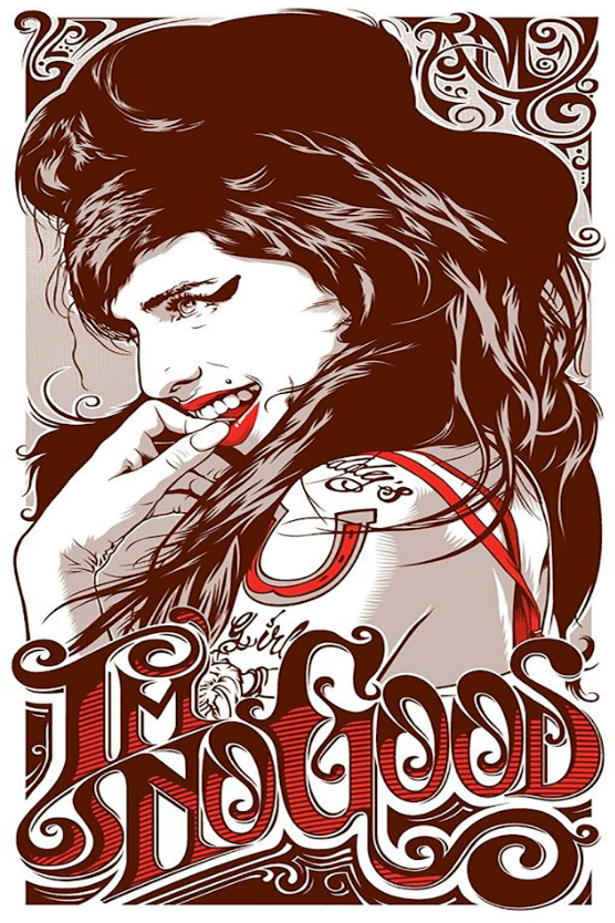 Amy Winehouse Poster 24x36 - Soul Singer, Music Icon, Back to Black, Jazz - PosterFire.com