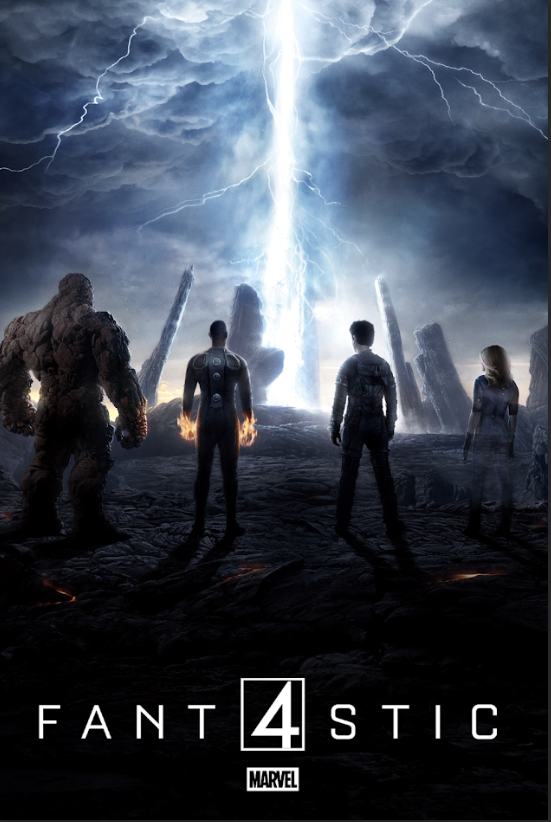 Fantastic Four (2015) 24x36 Movie Poster Action Sci-Fi Superhero Team Art - PosterFire.com