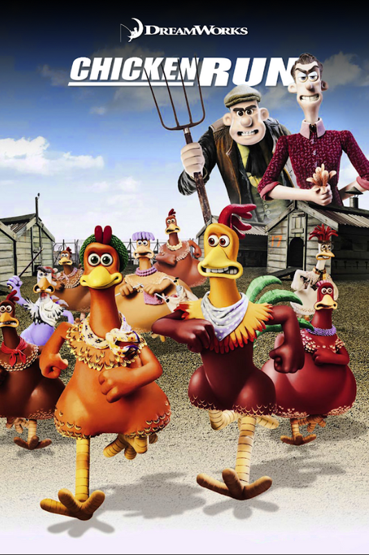 Chicken Run 2000 Poster 24x36 - Claymation Adventure Comedy Animated Classic