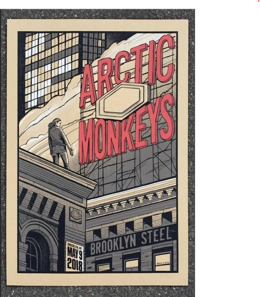 Arctic Monkeys Poster 24x36 - Indie Rock, British Icons, Alex Turner, Music Lege - PosterFire.com