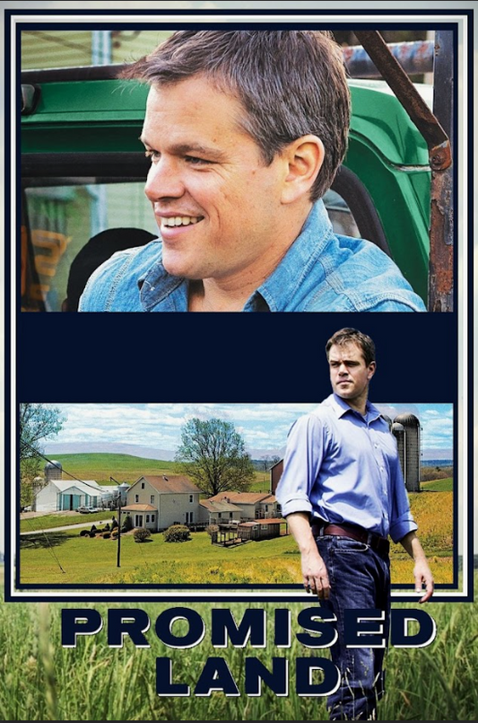 Promised Land 2012 Poster 24x36 - Matt Damon Drama Environmental Film Art