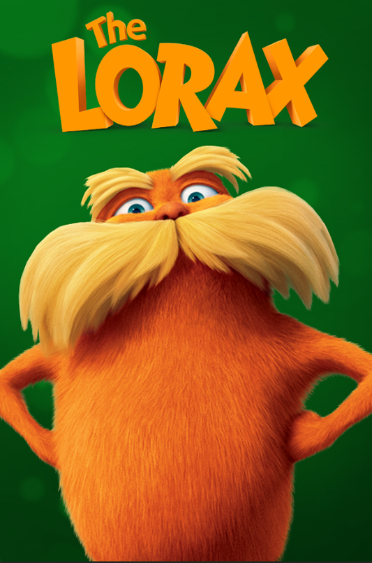 The Lorax 2012 Poster 24x36 - Animated Adventure Dr. Seuss Family Movie Environm