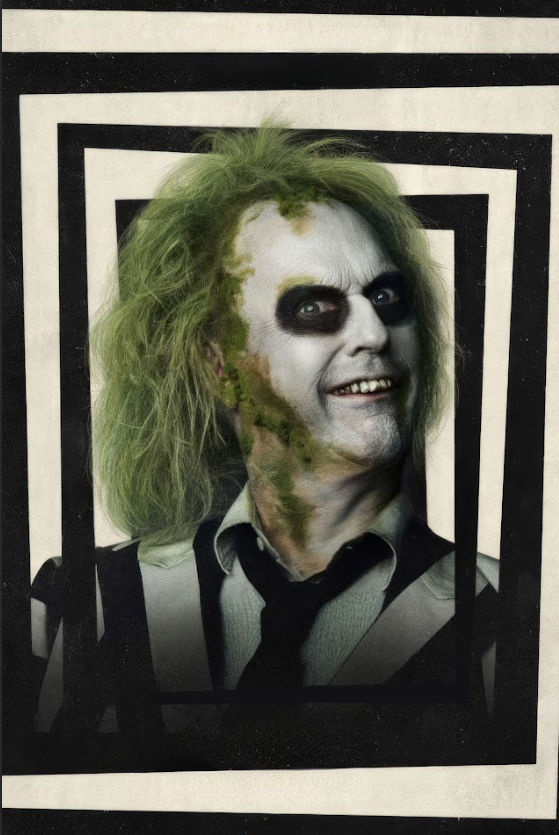 Beetlejuice Beetlejuice 2024 Poster 24x36 Tim Burton Sequel Horror Comedy Art