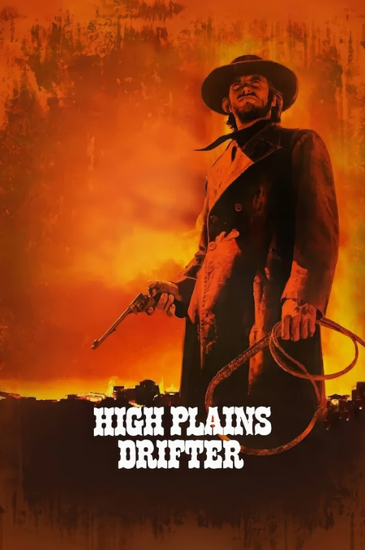 High Plains Drifter 1973 Movie Poster 24x36 Clint Eastwood Western Thriller Clas