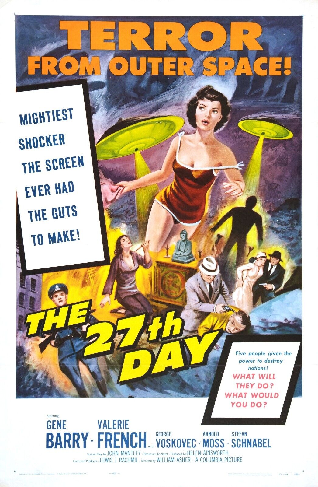 The 27th Day 03 Movie Poster - Rare Sci-Fi Gem Collectible Art Print - PosterFire.com