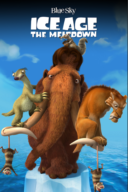 Ice Age: The Meltdown 2006 Movie Poster 24x36 | Animated Adventure Comedy