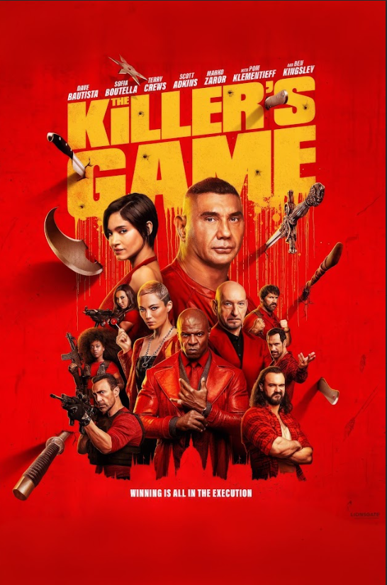 The Killers Game 2024 Poster 24x36 - High-Stakes Action Dave Bautista Suspense - PosterFire.com