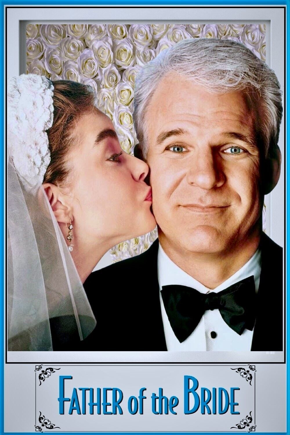 Father of the Bride 1991 Movie Poster 24x36 - Steve Martin Family Comedy Classic - PosterFire.com