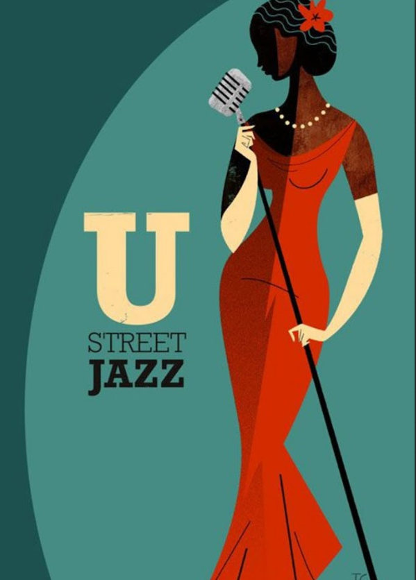 U Street Jazz Poster 24x36 - Historic Vibes, Vibrant Design, Rare Art - PosterFire.com