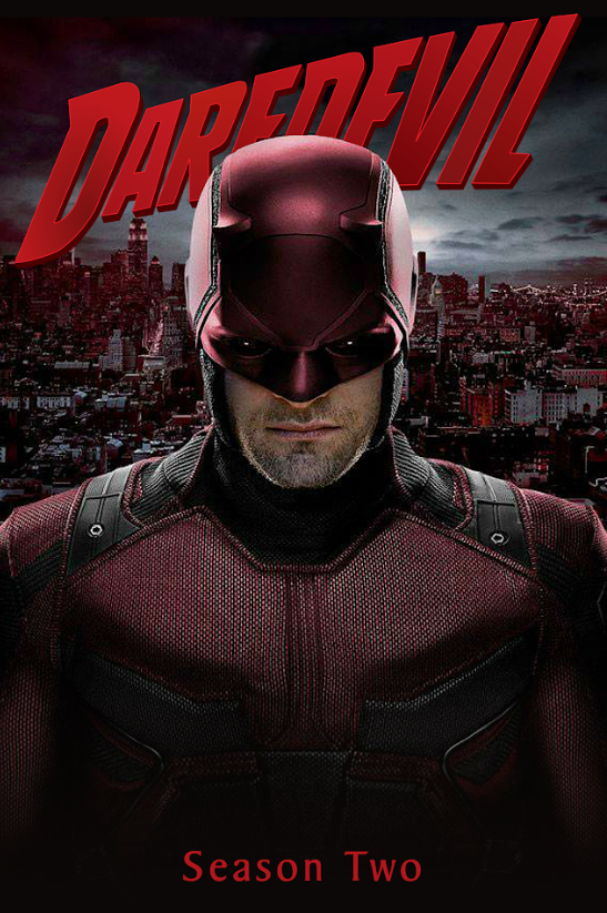 Marvel's Daredevil 2015 Poster 24x36 - Season 2, Dark Superhero Action - PosterFire.com