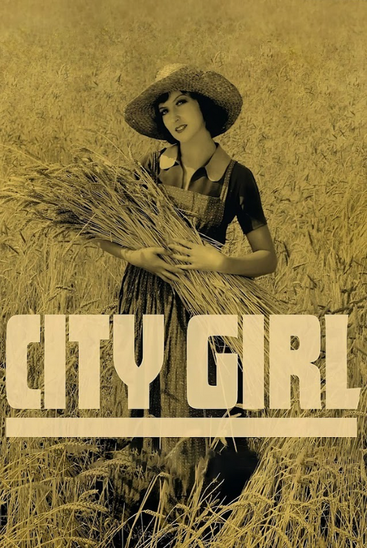 City Girl 1930 Poster 24x36 - Silent Film Classic Romance Drama Art