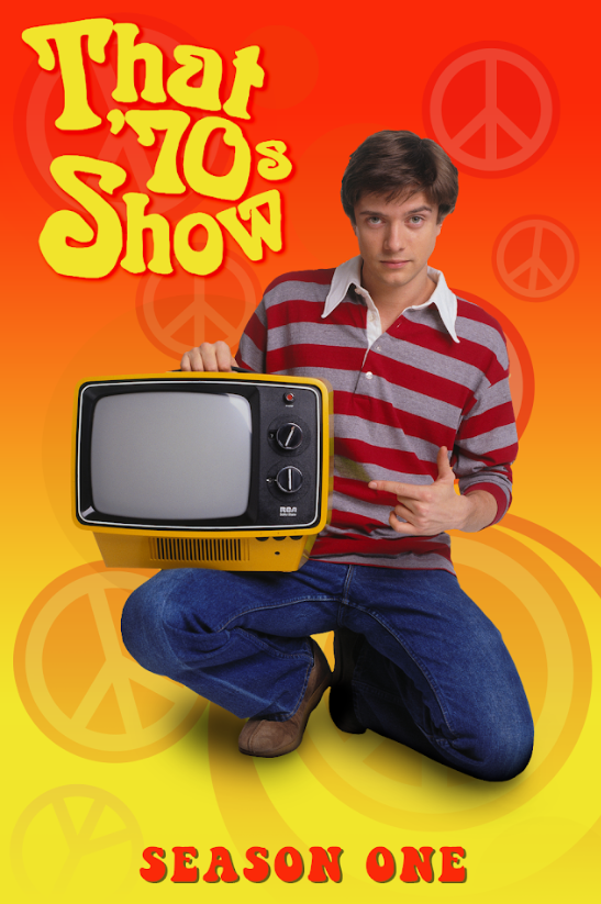 That '70s Show 1998 Season 1 Poster 24x36 - Classic Sitcom Comedy TV Series