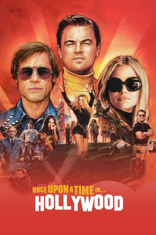 Once Upon a Time... in Hollywood 2019 Movie Poster 24x36 - Quentin Tarantino - PosterFire.com