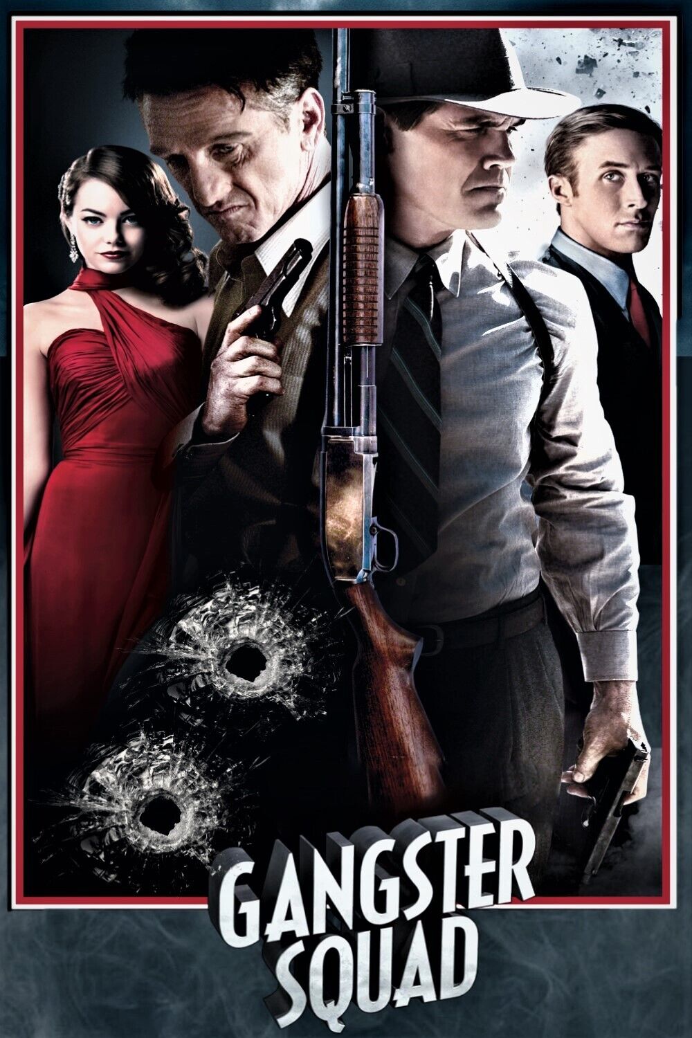 Gangster Squad (2013) Poster 24x36 - Crime Thriller