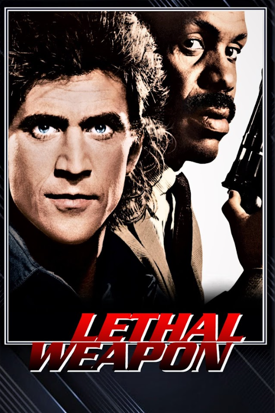 Lethal Weapon 1987 Poster 24x36 - Mel Gibson Danny Glover Action Thriller - PosterFire.com