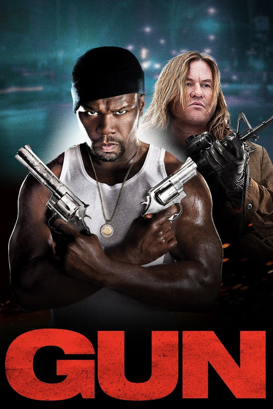 Gun (2014) Movie Poster 24x36 - 50 Cent Action Crime Film Art