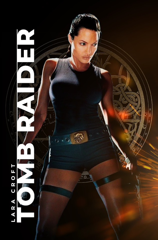 Lara Croft Tomb Raider 2001 Poster 24x36 Angelina Jolie Action Adventure Epic