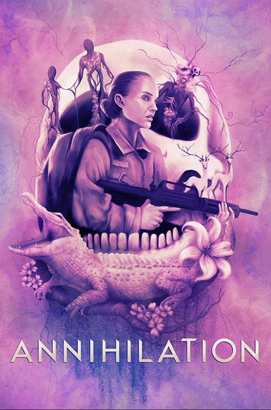 Annihilation (2018) Poster 24x36 – Mind-Bending Sci-Fi Thriller, Natalie Portman - PosterFire.com