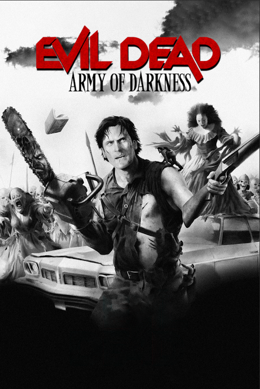 Army of Darkness 1992 Poster 24x36 - Bruce Campbell, Cult Horror, Fantasy Advent