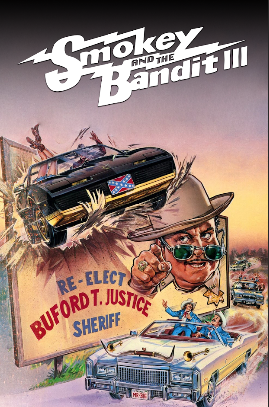 Smokey and the Bandit Part 3 (1983) Poster 24x36 Action Comedy with Jackie Gleas - PosterFire.com