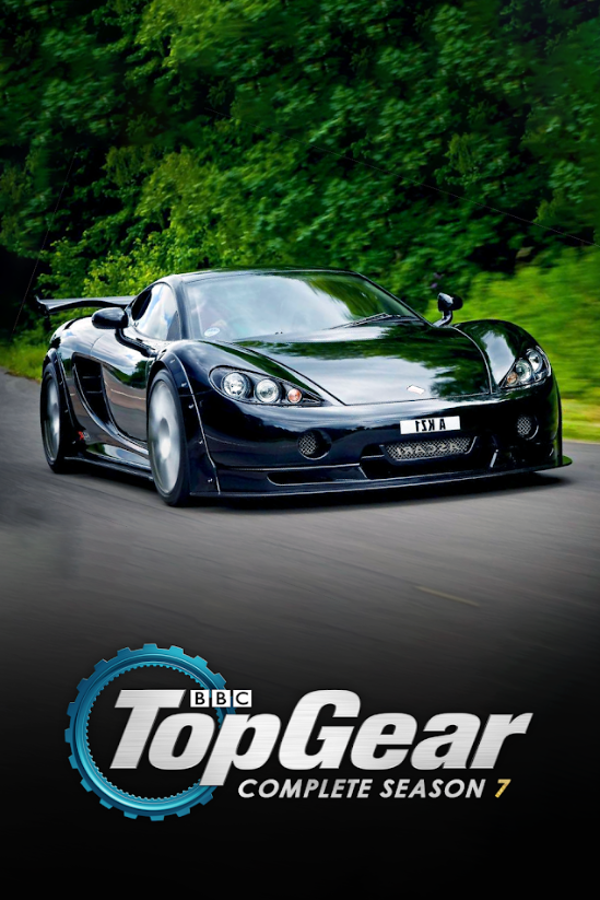 Top Gear 2002 Season 7 Poster 24x36 Car Reviews & Adventure Challenges - PosterFire.com