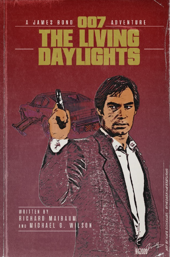 The Living Daylights 1987 Poster 24x36 - James Bond Action Spy Thriller Timothy - PosterFire.com