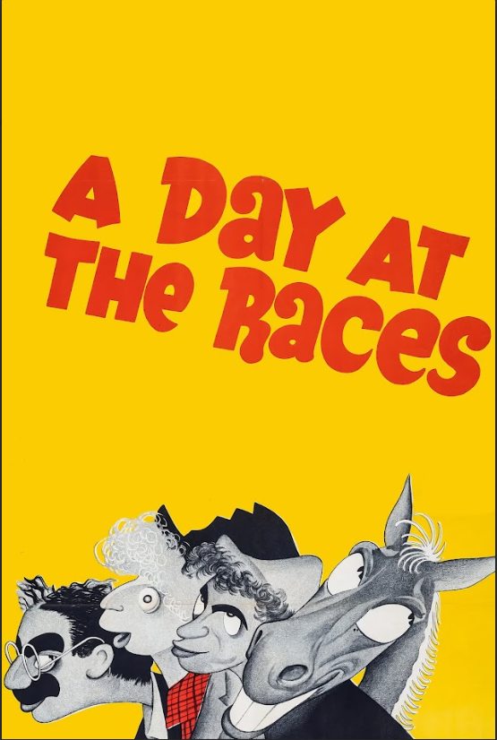 A Day at the Races (1937) 24x36 Classic Film Poster - Marx Brothers Comedy - PosterFire.com