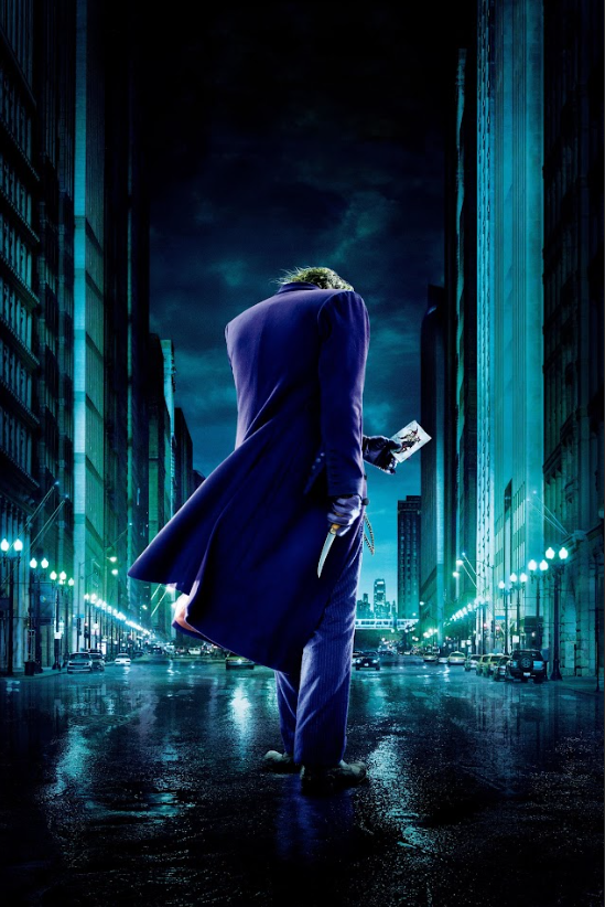 The Dark Knight 2008 Poster 24x36 - Batman vs Joker Action Crime Thriller - PosterFire.com