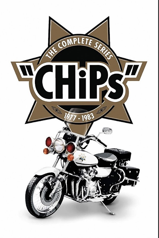 CHiPs 1977 Poster 24x36 - Classic TV Series Police Drama Motorcycle Patrol