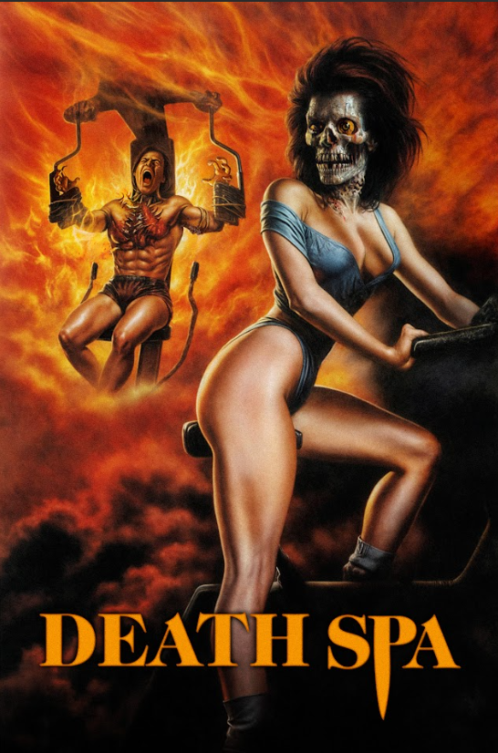 Death Spa (1988) 24x36 Movie Poster - Horror Classic, Fitness Club Gone Wrong